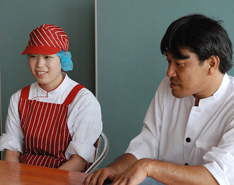 写真：有明のパン屋さん コープ安曇野豊科店