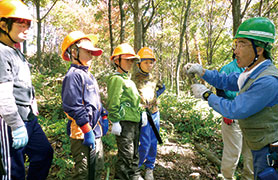 信州の多様な自然環境を通じて育む「生きる力」