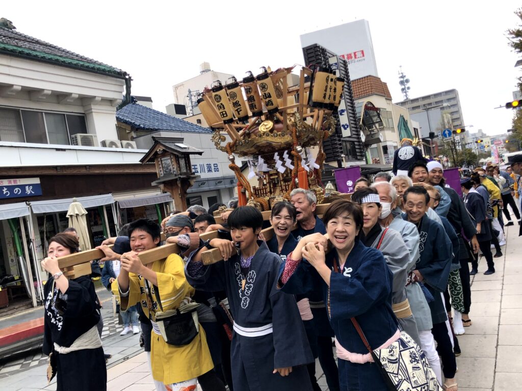 イメージ画像: 長野市内の町神輿の復興や巡行のお手伝いを通して、伝統文化等の維持継承を目指す